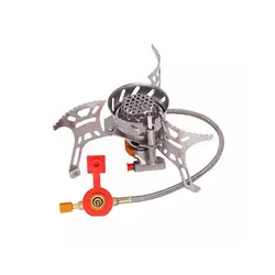 سرشعله کوهنوردی تاشو شلنگ دار گرد با فندک