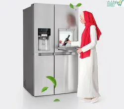 ساید بای ساید دوو سری پرایم 35 فوت مدل DS-3730SS استیل