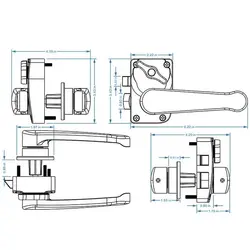 دستگیره کمپر Aj