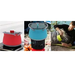 کتری سیلیکونی CAMPING KETTLE