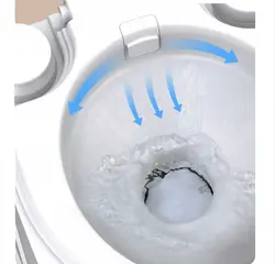 توالت فرنگی سفری مدل SFPT-18-03 18L