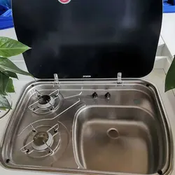 سینک و گاز مخصوص کمپر Aj2002