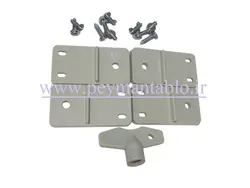 تابلو پلاستیکی (ABS) درب شفاف (20*40*30) با World-Plast IP65