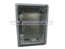 تابلو پلاستیکی (ABS) درب شفاف (20*40*30) با World-Plast IP65