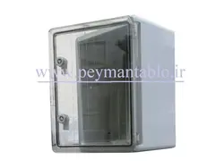 تابلو پلاستیکی (ABS) درب شفاف (20*40*30) با World-Plast IP65