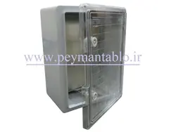 تابلو پلاستیکی (ABS) درب شفاف (20*40*30) با World-Plast IP65