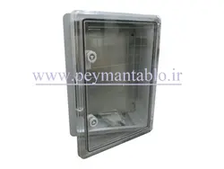 تابلو پلاستیکی (ABS) درب شفاف (20*40*30) با World-Plast IP65