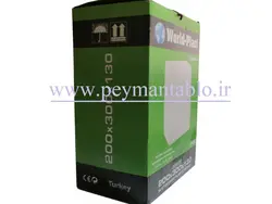 تابلوی پلاستیکی (ABS) درب مات (13*30*20) World-Plast