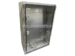 تابلو پلاستیکی (ABS) درب شفاف (21*60*40) با IP65 دانوب باکس