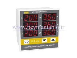 مولتی متر سه فاز (مجموعه) دیجیتال (C.P.I.G)