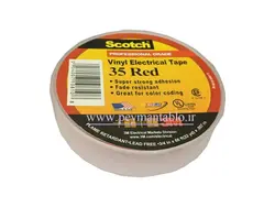 نوار چسب برق 3M Scotch 35 آمریکا (اصلی) رنگی