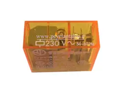 رله مینیاتوری 230 ولت AC یک کنتاکت (Finder(40.61