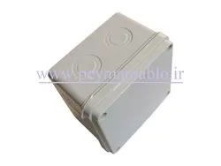 جعبه تقسیم برق (درب پیچ خور) پلاستیکی World-Plast 11*11*7
