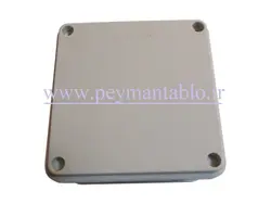 جعبه تقسیم برق (درب پیچ خور) پلاستیکی World-Plast 11*11*7