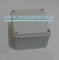 جعبه تقسیم برق (درب پیچ خور) پلاستیکی World-Plast 11*11*7