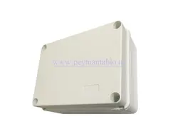 جعبه تقسیم برق (درب پیچ خور) پلاستیکی  10*17*24