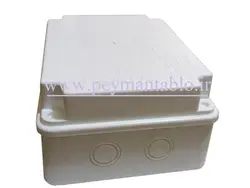 جعبه تقسیم برق (درب پیچ خور) پلاستیکی  10*17*24