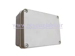 جعبه تقسیم برق (درب پیچ خور) پلاستیکی  10*17*24