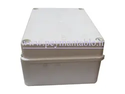 جعبه تقسیم برق (درب پیچ خور) پلاستیکی  10*17*24