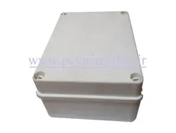 جعبه تقسیم برق (درب پیچ خور) پلاستیکی  10*17*24