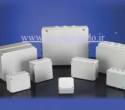 جعبه تقسیم برق (درب پیچ خور) پلاستیکی  10*17*24
