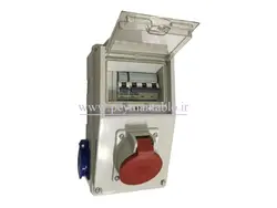 جعبه پریز کارگاهی تک و سه فاز (IP66) آمپراژ 16 (PARSA)