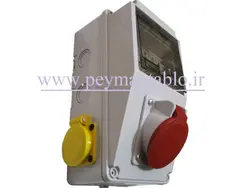 جعبه پریز کارگاهی تک و سه فاز (IP66) آمپراژ 16 (PARSA)