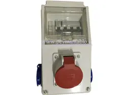 جعبه پریز کارگاهی تک و سه فاز (IP66) آمپراژ 16 (PARSA)