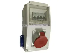 جعبه پریز کارگاهی تک و سه فاز (IP66) آمپراژ 16 (PARSA)