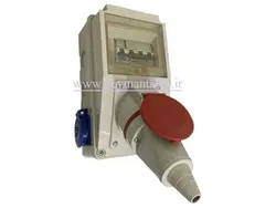 جعبه پریز کارگاهی تک و سه فاز (IP66) آمپراژ 32 (PARSA)