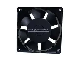 فن تابلویی 220 ولت AC به ابعاد (12*12) (عرض 3.8) Comnowlaeth