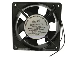 فن تابلویی 220 ولت AC به ابعاد (12*12) (عرض 3.8) Comnowlaeth