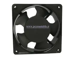 فن تابلویی 220 ولت AC به ابعاد (12*12) (عرض 3.8) Comnowlaeth