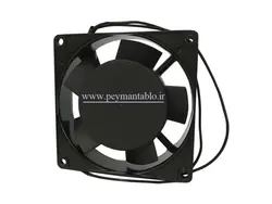 فن تابلویی 220 ولت AC به ابعاد (9*9) (عرض 2.5)