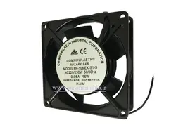 فن تابلویی 220 ولت AC به ابعاد (9*9) (عرض 2.5)