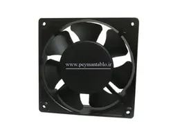 فن تابلویی 110 ولت AC به ابعاد (12*12) (عرض 3.8) Comnowlaeth