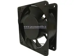 فن تابلویی 110 ولت AC به ابعاد (12*12) (عرض 3.8) Comnowlaeth