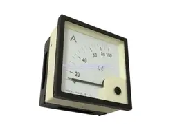 آمپرمتر تکی (1000-0) آمپر آنالوگ عقربه ای(ابعاد 96 * 96) BEW