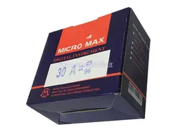 آمپر متر مستقیم AC دیجیتال 30 آمپری Micro Max Electronic