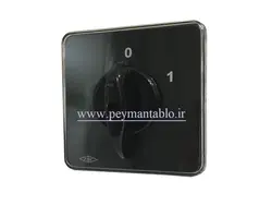 کلید سلکتور (گردان) دو فاز ، یکطرفه ، 40 آمپر ، TRS