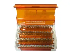 جعبه (باکس) باسبار سه فاز (سه فاز و نول) 15 پیچ RST