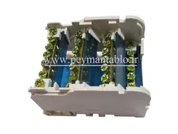 جعبه (باکس) باسبار سه فاز (سه فاز و نول) 7 پیچ RST