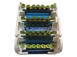 جعبه (باکس) باسبار سه فاز (سه فاز و نول) 7 پیچ RST