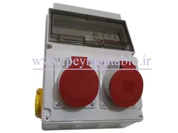 جعبه پریز کارگاهی تک و سه فاز (IP66) آمپراژ 32 آمپر (PARSA)
