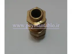 گلند آرمر دار برنجی سایز M20
