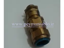 گلند آرمر دار برنجی سایز M20
