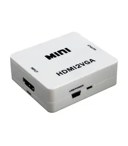 مبدل HDMI به VGA وی نت مدل MINI به همراه کابل صدا مدل V-COHD2VGAM