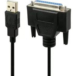 کابل تبدیل USB به 25پین وی نت طول 1.5 متر مدل V-CU202515