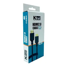 کابل 2.0 HDMI کی نت 4K مدل-K-CH200030 طول 3 متر