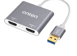 تبدیل USB 3.0 به HDMI مدل 59175  اونتن Onten USB 3.0 To HDMI Adapter